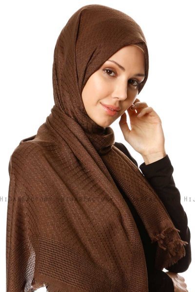 Nalini - Hijab Marron - Özsoy
