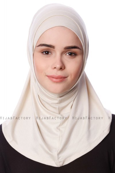 Nehir - Hijab 2-Piece Al Amira Beige Clair