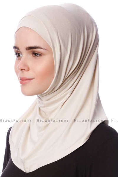 Nehir - Hijab 2-Piece Al Amira Beige Clair