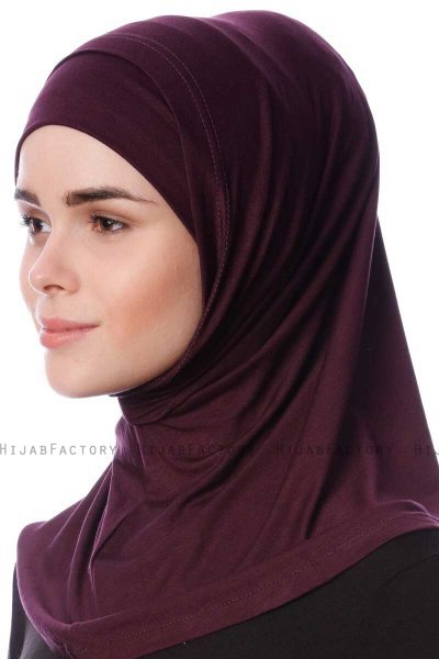 Nehir - Hijab 2-Piece Al Amira Prune