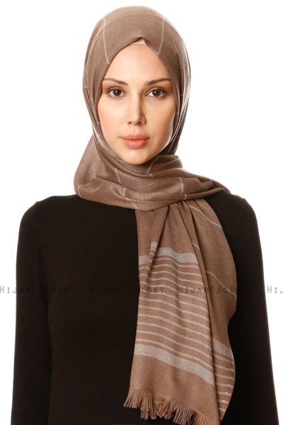 Nihal - Hijab Taupe - Özsoy