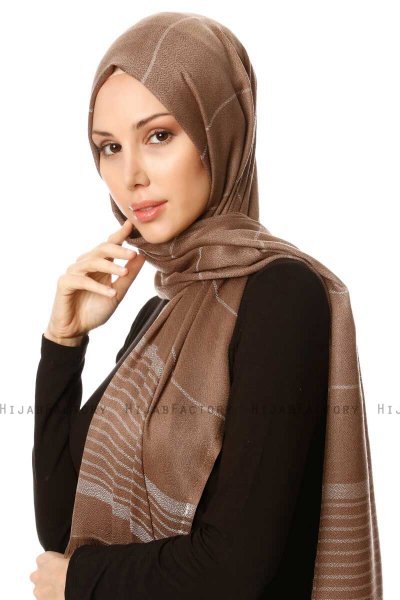 Nihal - Hijab Taupe - Özsoy