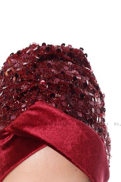 Nurten - Turban Bordeaux