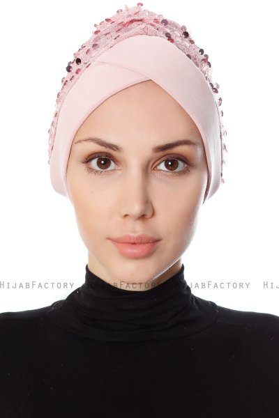 Nurten - Turban Vieux Rose