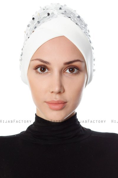 Nurten - Turban Blanc