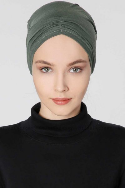 Pileli Khaki Criss Cross Underslöja 200626b