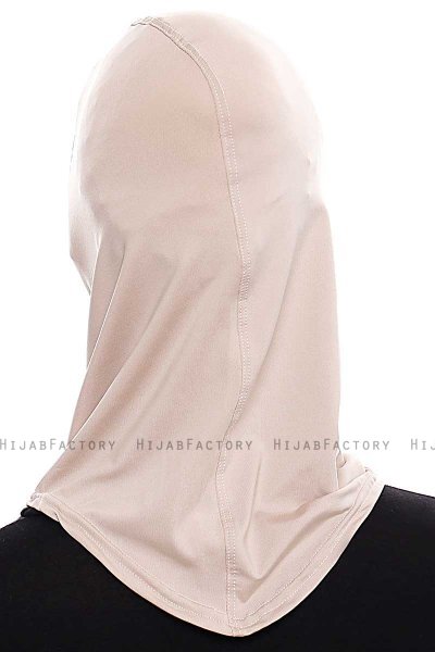 Pinar - Hijab Sport Taupe Clair - Ecardin