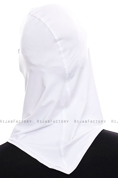 Pinar - Hijab Sport Blanc - Ecardin