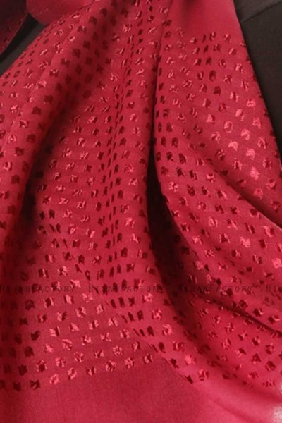 Reyhan - Hijab Fuchsia Sombre - Özsoy