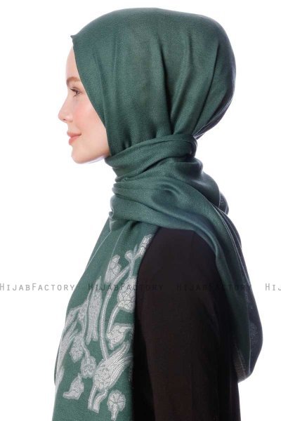 Roshan - Hijab Vert Foncé - Özsoy