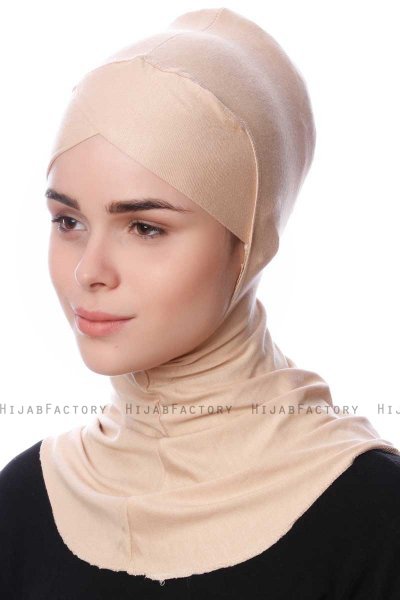 Safiye - Bonnet Ninja Beige - Ecardin