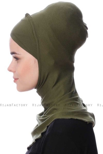 Safiye - Bonnet Ninja Kaki - Ecardin
