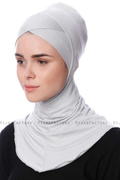Safiye - Bonnet Ninja Gris Clair - Ecardin