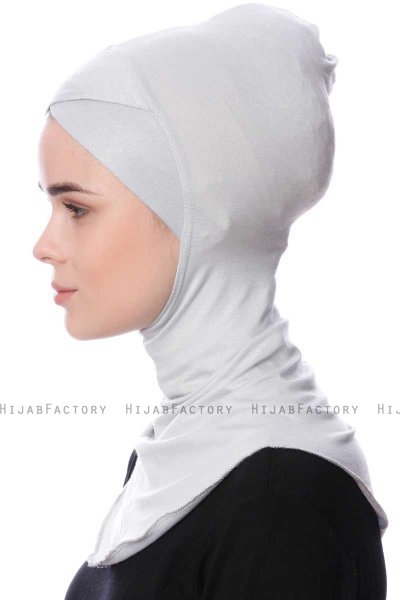 Safiye - Bonnet Ninja Gris Clair - Ecardin