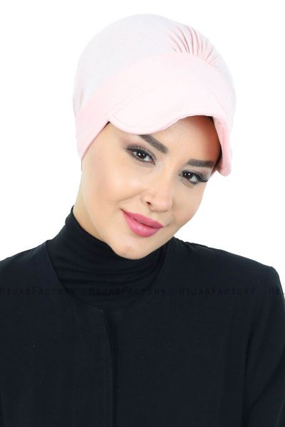 Sandra - Turban En Coton Vieux Rose - Ayse Turban
