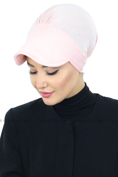 Sandra - Turban En Coton Vieux Rose - Ayse Turban
