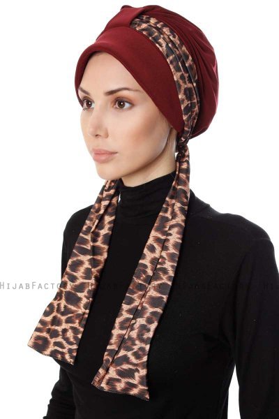 Sanem - Turban Bordeaux