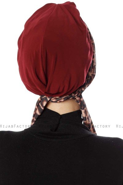 Sanem - Turban Bordeaux
