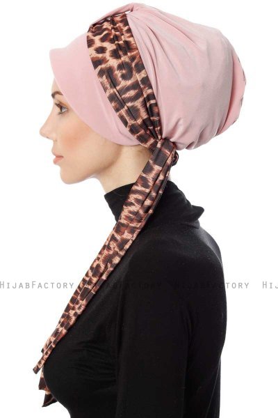 Sanem - Turban Vieux Rose