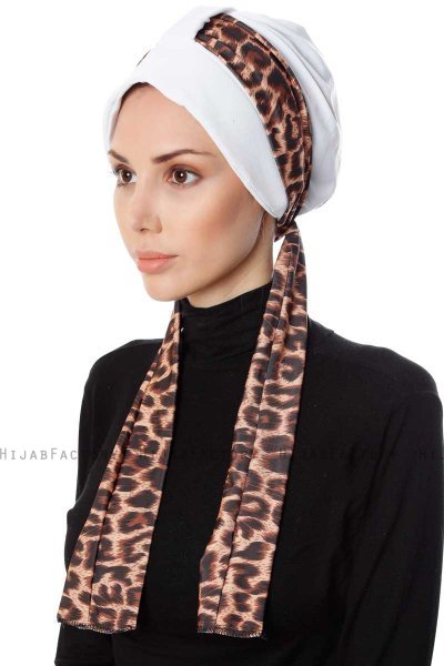 Sanem - Turban Blanc