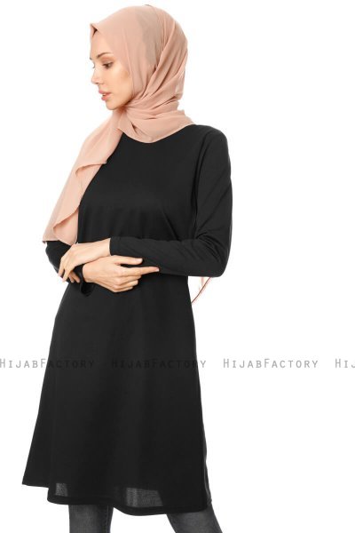 Sarah - Tunique Noir - Miss Halima