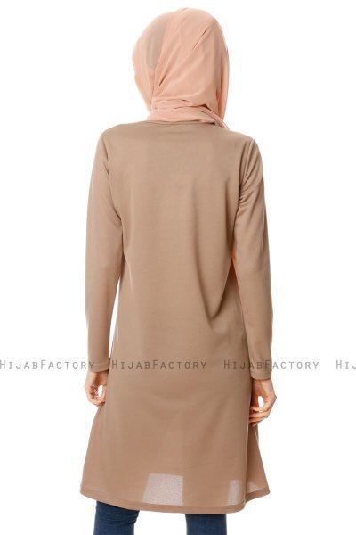 Sarah - Tunique Taupe - Miss Halima