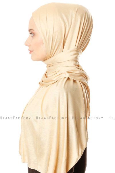 Seda - Hijab Jersey Jaune - Ecardin