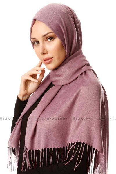 Selin - Hijab Pashmina Violet Clair - Özsoy