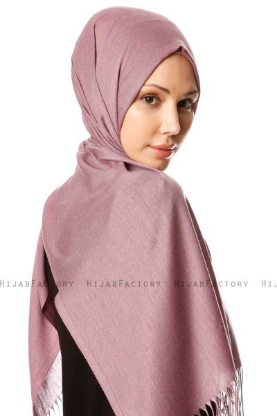 Selin - Hijab Pashmina Violet Clair - Özsoy