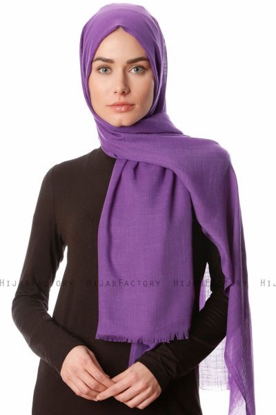Selma - Hijab Violet Foncé - Gülsoy