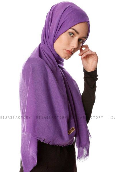 Selma - Hijab Violet Foncé - Gülsoy