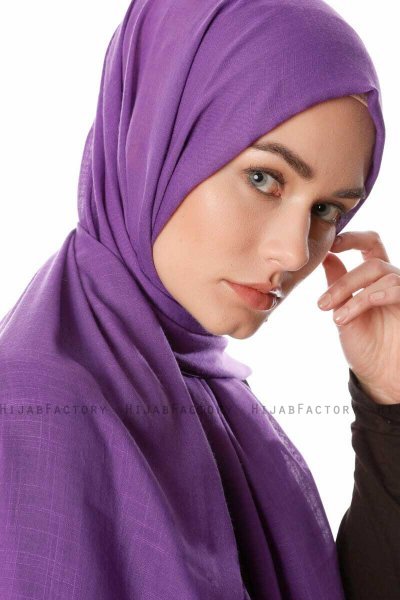 Selma - Hijab Violet Foncé - Gülsoy
