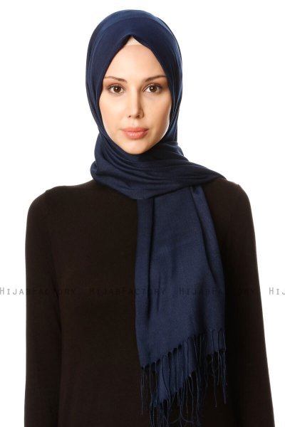 Semahat - Hijab Bleu Marin - Özsoy