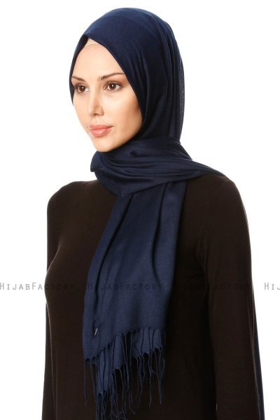 Semahat - Hijab Bleu Marin - Özsoy