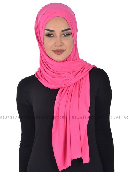 Sofia - Hijab Coton Pratique Fuchsia