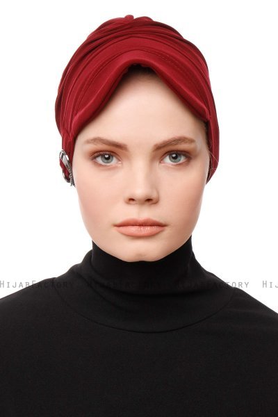 Sumeyye - Turban Bordeaux
