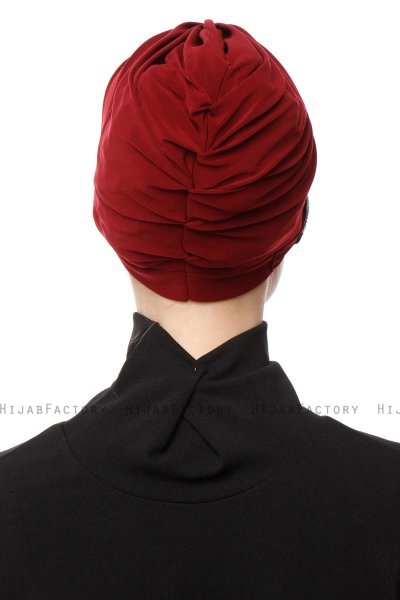 Sumeyye - Turban Bordeaux