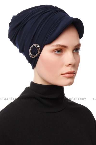 Sumeyye - Turban Bleu Marin