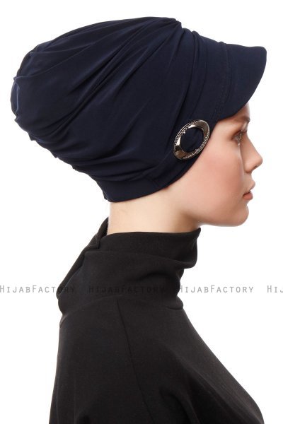 Sumeyye - Turban Bleu Marin