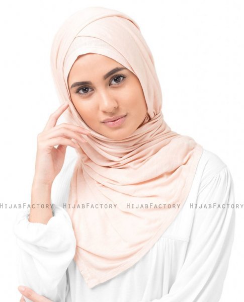 Toasted Almond - Creme Viskos Jersey Hijab InEssence ayisah.com 5VA34a