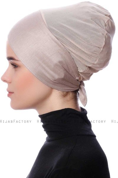 Toulin - Bonnet Taupe Clair De Ecardin