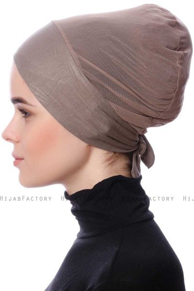 Toulin - Bonnet Taupe Foncé De Ecardin