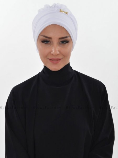 Ulrika Vit Turban Ayse Turban Tasarim 322803b