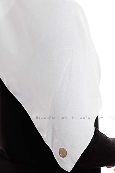 Yara - Hijab Crepe Pratique One-Piece Crème