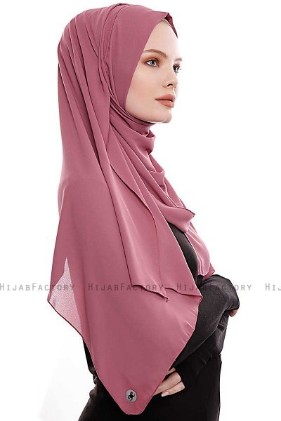 Yara - Hijab Crepe Pratique One-Piece Punch