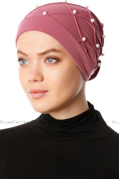 Yaren - Turban Crepe Chiffon Violet Clair - Sehr-i Sal