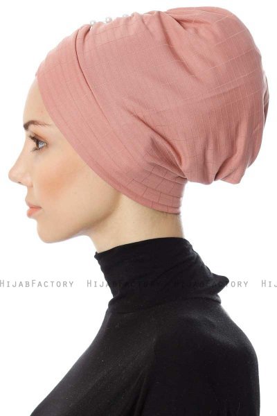 Yonca - Turban Rose Foncé