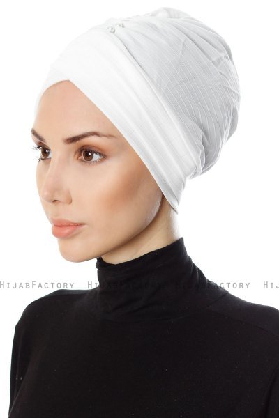 Yonca - Turban Blanc