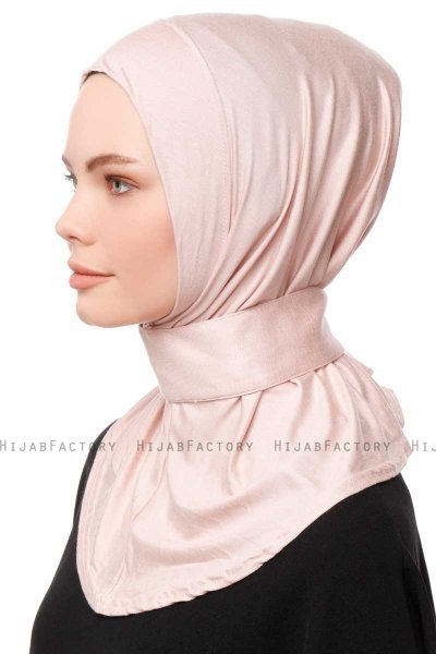 Zeliha - Hijab Pratique Viscose Vieux Rose