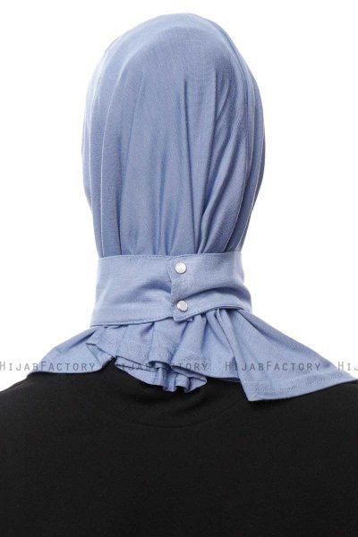 Zeliha - Hijab Pratique Viscose Indigo